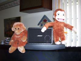 Curious George and friend